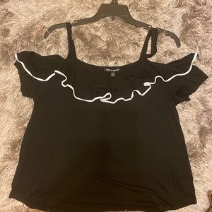 🌈NWT‼️Cable & Gauge Off Shoulder Top